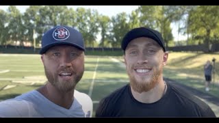 1-on-1 with George Kittle at Tight End U