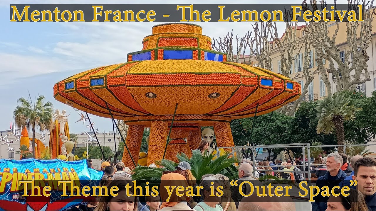 Menton France Lemon Festival 2025 - YouTube