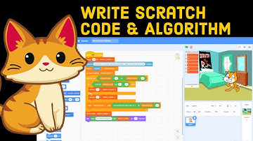 Write a Scratch code and Algorithm For Addition of Two Numbers #scratch #algorithm