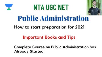 How to prepare for NTA UGC NET Exam|| Public Administration