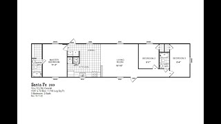 The Santa Fe #mobilehomes #wesley #oakcreek