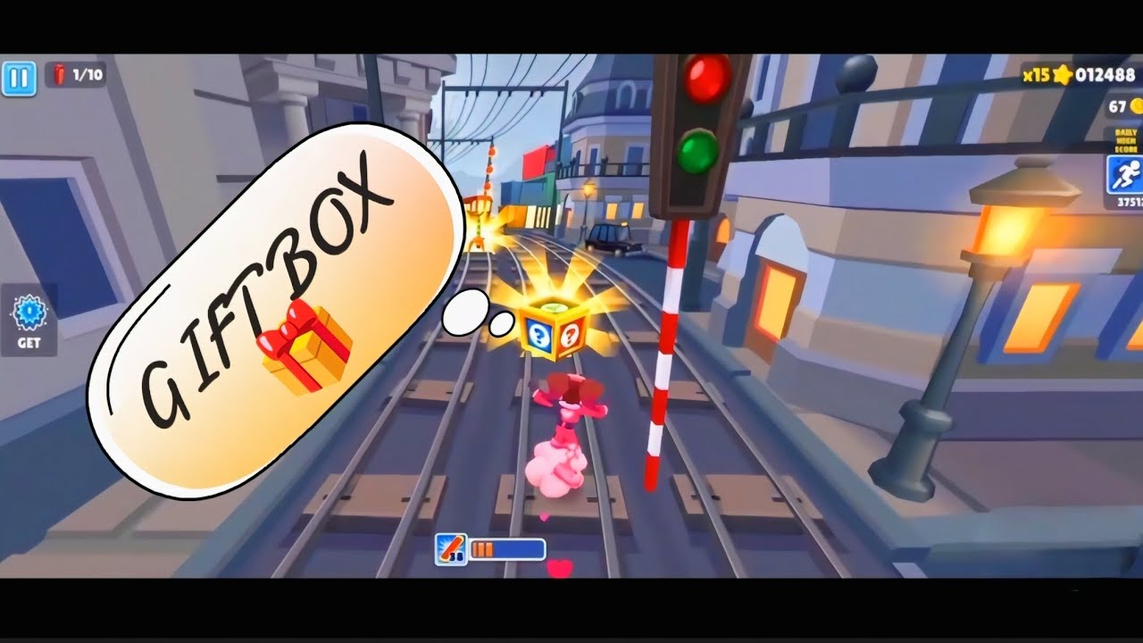 GIFT 🎁 BOX । SUBWAY 🚇 SURFERS। IDLE INSAAN 🤘। 55/365 DAYS। #subwaysurfers #viral #video 