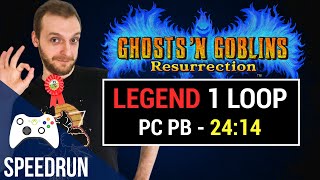 UPDATE: Ghosts 'n Goblins Resurrection Speedrun - Legend 1 Loop in 24:14 (PC PB)