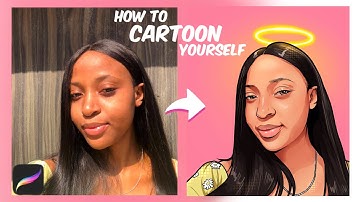 HOW TO CARTOON YOURSELF 2023 || PROCREATE