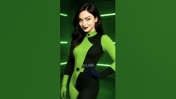Kim Possible Characters Brought to Real Life by AI 🧡🕶️ #kimpossible #shego #aiart