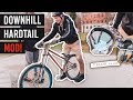 50 TRICKS CHALLENGE! + Downhill Hardtail Modification Bike