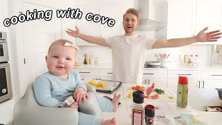 Cooking with Cove! Dad + Baby Date Q&amp;A