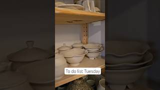 Happy To Do List Tuesday! #NowWhatPotteryWorks #Pottery #ToDoList #Art #Clay #ArtLife #ToDo