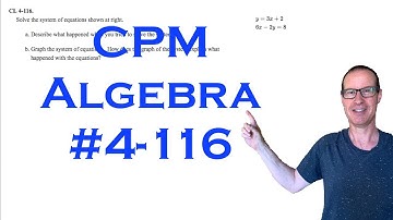 CPM Algebra Chapter 4 Problem 116