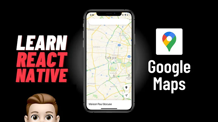 🔴 Google Maps in React Native and Reanimated 2