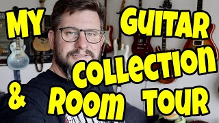 My Collection Of Inexpensive Guitars & Video Room Tour July 2020