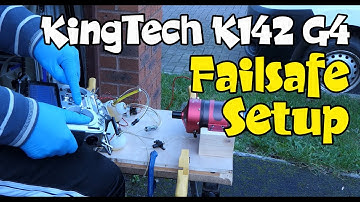 KingTech G4 Turbine - Part 5 - Setup of Failsafe Mode (on Futaba 18MZ)