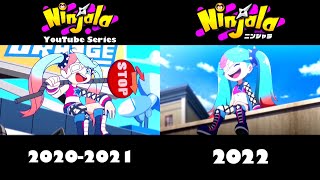 Ninjala Anime Episode 4: YouTube vs. REAL side-by-side @eganimation442