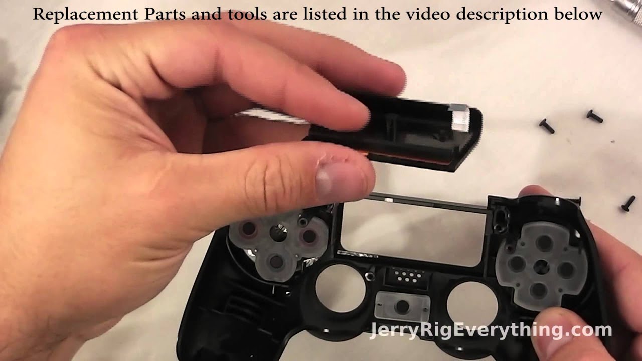 Fatal Springe hundehvalp PS4 Controller Repair, Charging port fix, battery replacement. Complete  Tear down. - YouTube