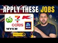 How to get retail jobs in australia international students