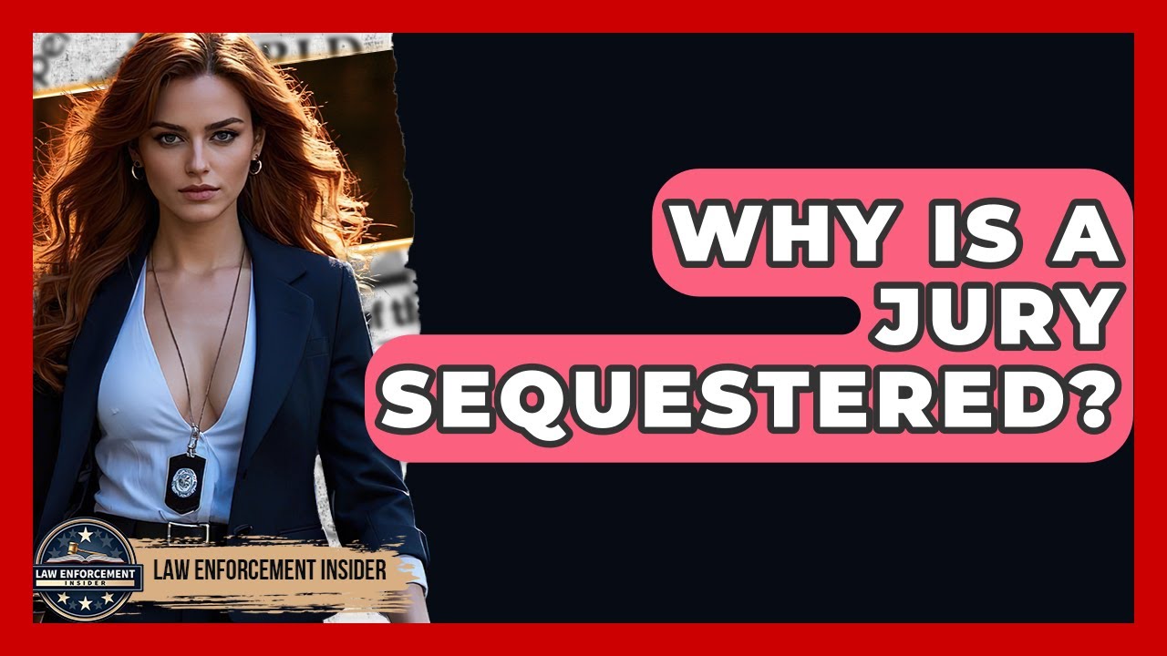Why Is A Jury Sequestered? - Law Enforcement Insider