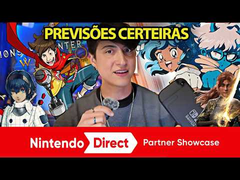 Previsões CERTEIRAS para o Nintendo Direct Partner Showcase Switch 2 & 1 05.02.2026!! ACERTEI??