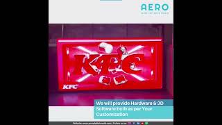 Aero 3D Outdoor LED Video Wall / 3D LED Screen For Advertising   #digitalsignage #leddisplay