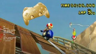 Using a Classic Controller in Mario Kart Wii Online! (25)