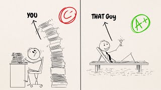 7 Easy Hacks to be THAT Guy in class while studying Less Not Hard (how to be an A+ student)