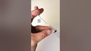 Different Ways of Withdrawing Medication from an Ampule