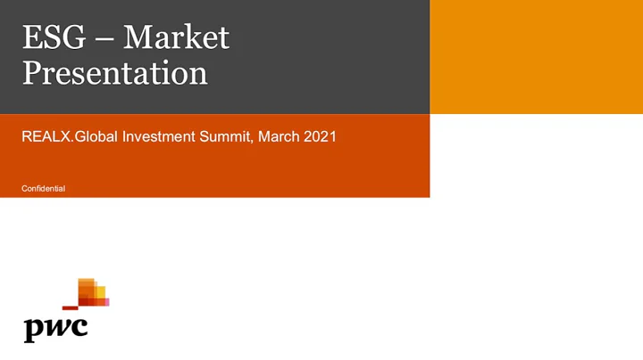 ESG & Driving Sustainable Returns: Christiane Conrads, PwC Legal AG