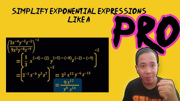Simplifying Exponential Expressions using the LAWS OF EXPONENTS |ZERO EXPONENTS |NEGATIVE EXPONENTS