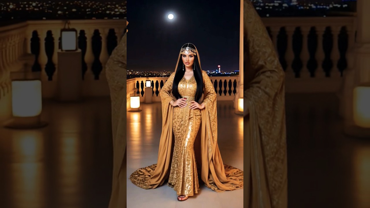 Arabian Queen in Golden Glow 🌟 