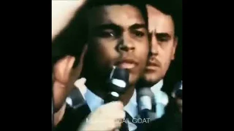 Rare footage - Muhammad Ali talking about his stance on the Vietnam War