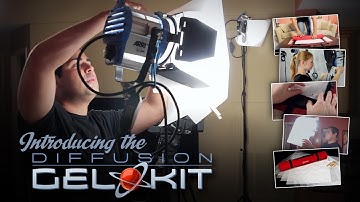 Digital Juice Diffusion Gel Kit: Photo Video Light Diffusion