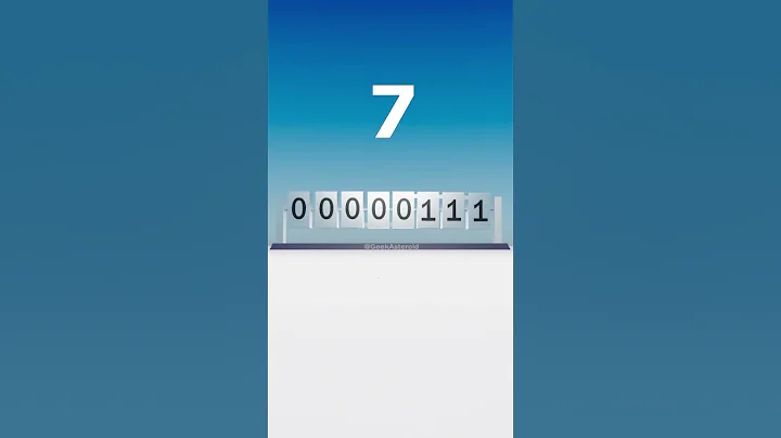 Counting in Binary is SIMPLE! #binary #coding #math #mathtricks