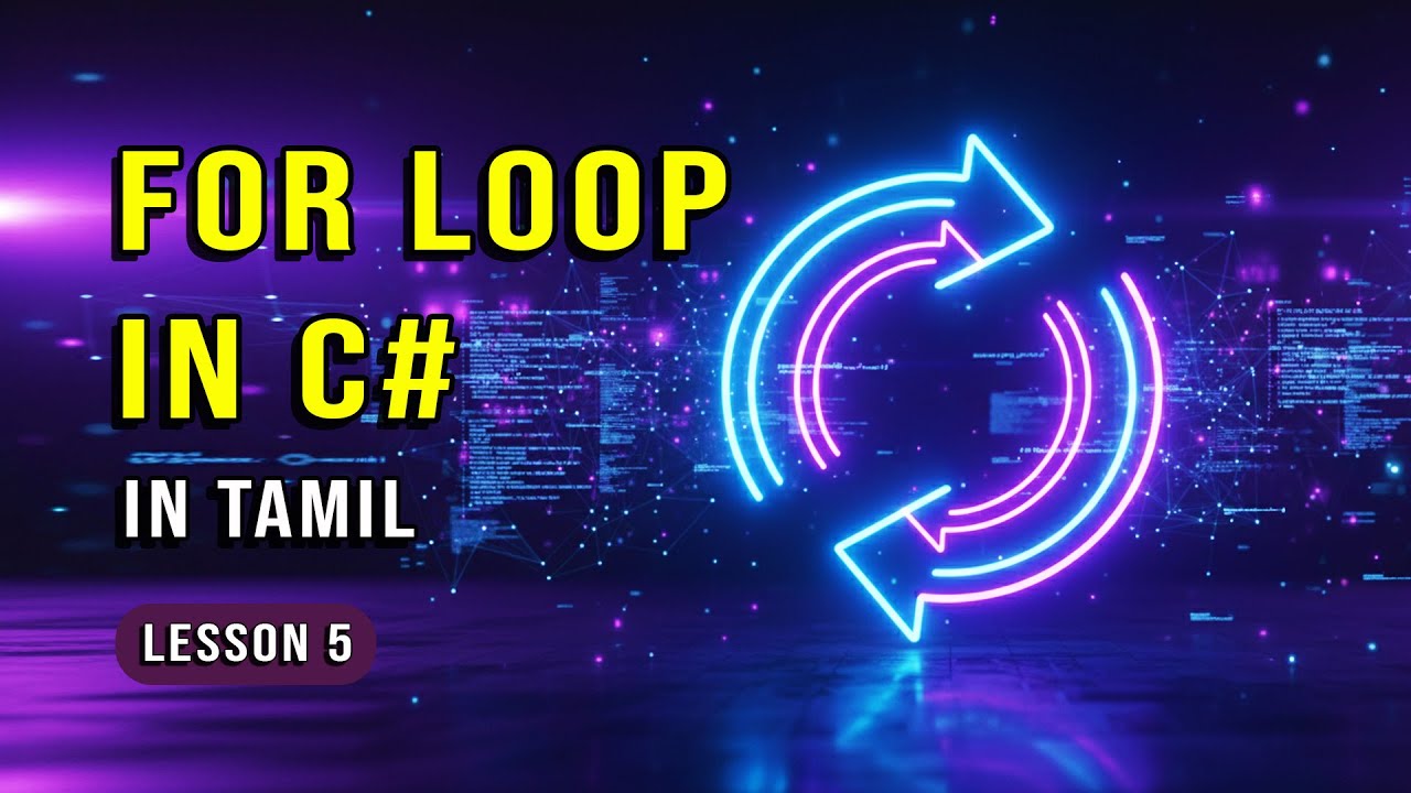 C# For Loop Tutorial in Tamil | Looping Concepts Explained with ...
