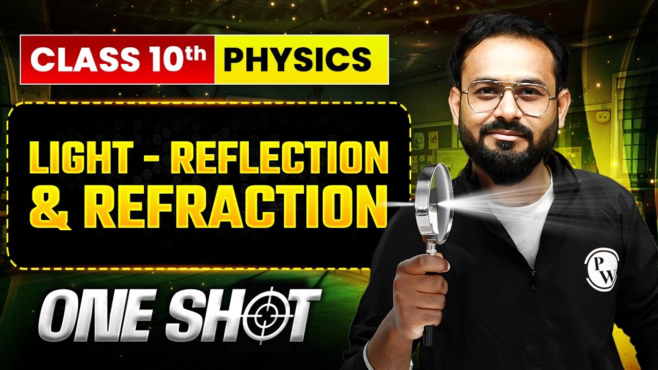 LIGHT - REFLECTION & REFRACTION Class 10 Physics | Complete One Shot in ...