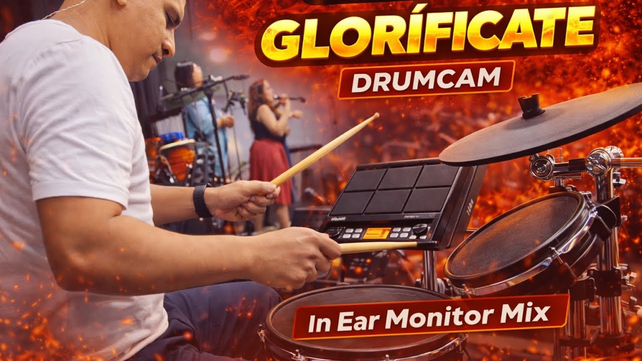 GLORIFICATE | DRUM CAM | EN VIVO | COC Altos de Panamá 🔥