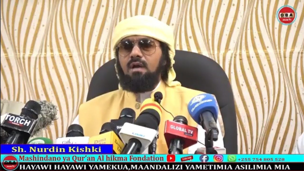 Maandalizi yetu yametimia Asilimia Mia. Waziri mkuu ndani. Sh. Nurdin Kishki 