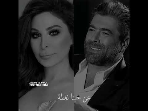 ديو اليسا و وائل كفوري لو حبنا غلطة