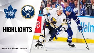 Extended highlights of the toronto maple leafs at buffalo sabres
