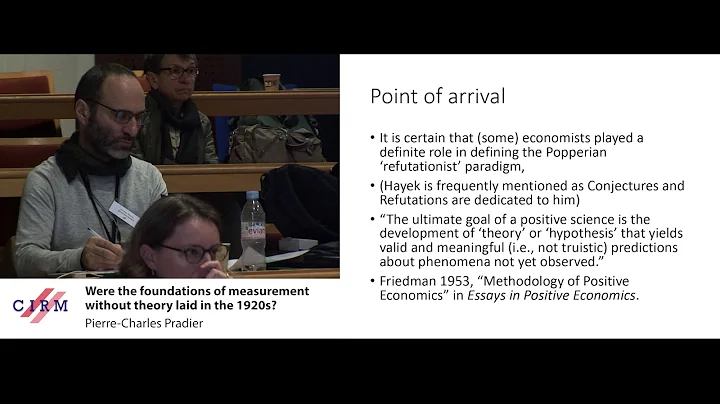 Pierre-Charles Pradier: Were the foundations of measurement without theory laid in the 1920s?