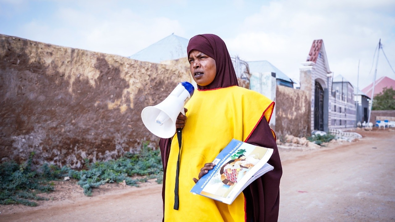 A day in the life of a social mobilizer in Dhusamareeb