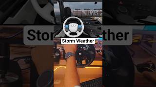 Ets2 🚛 Driving in Bad weather 🌡️ Gameplay #shorts #eurotrucksimulator2 #ets2 screenshot 1