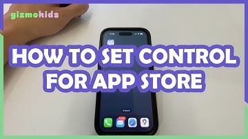 Gizmokids Smart Watch (Tutorial) - How to Set Up Parental Control for App Store