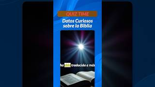 The Bible as It Has Never Been Told to You: Incredible Curiosities #knowledge #funfacts #education