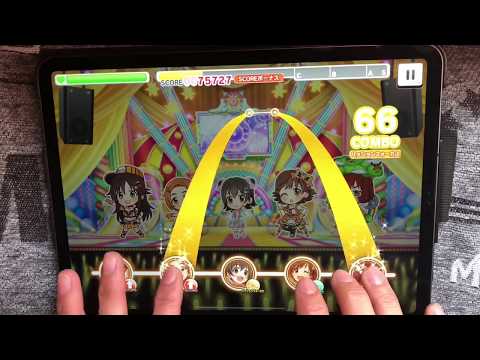 【デレステ】スターラブレイション master (指先動画)