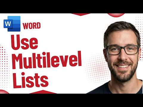 How To Use Multilevel Lists In Microsoft Word – Easy Formatting Guide [2026 Guide]