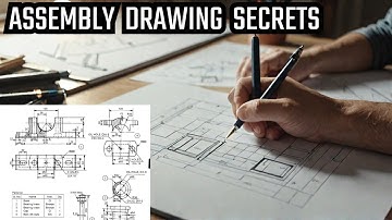 Master Assembly Drawing in 34 Minutes FAST Tutorial! (Plummer Block)