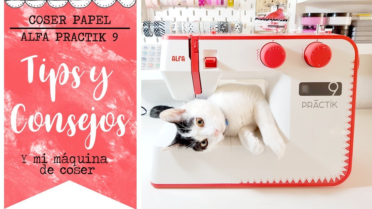 Mi Alfa Practik 9 - Tips y básicos para coser papel