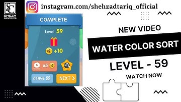Water Color Sort - Solved Level - 59