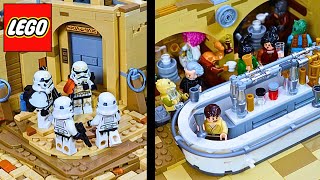 Building Lego Mos Eisley Cantina Diorama MOC, The Finale.