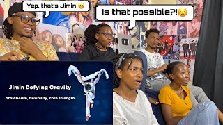 First time ever watching Jimin Defying Gravity | Athleticism, Flexibility, Core Strength