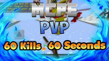 60 Kills, 60 Seconds - An MCPE Microbattles Montage